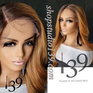 Human hair  lace front  wig